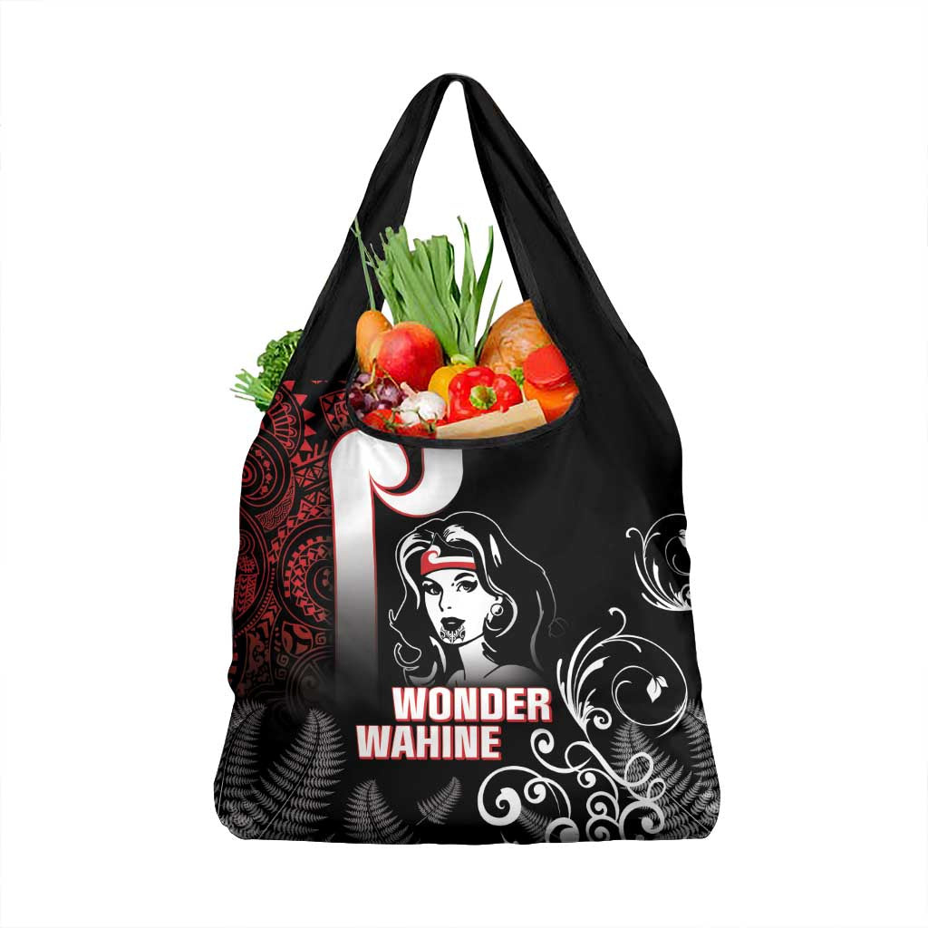 New Zealand Aotearoa Mana Wahine Grocery Bag