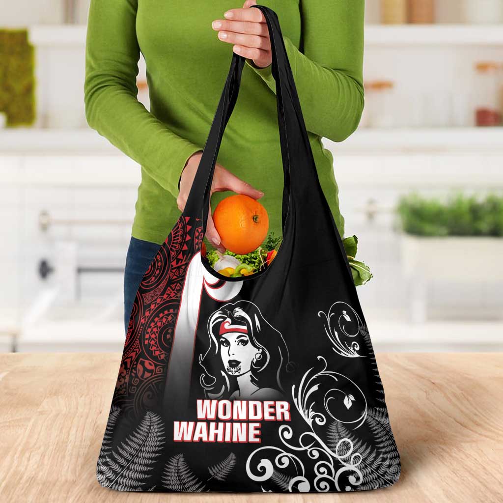 New Zealand Aotearoa Mana Wahine Grocery Bag