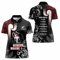 New Zealand Aotearoa Mana Wahine Women Polo Shirt