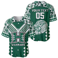 Custom Hawaii Football Baseball Jersey Rainbow Warriors Tropical Vibes - Polynesian Pride