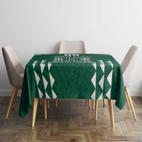 Custom Hawaii Football Tablecloth Rainbow Warriors Tropical Vibes - Polynesian Pride
