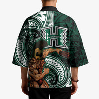 Hawaii Ikaika Warrior Football Kimono Polynesian Tribal Tattoo - Polynesian Pride