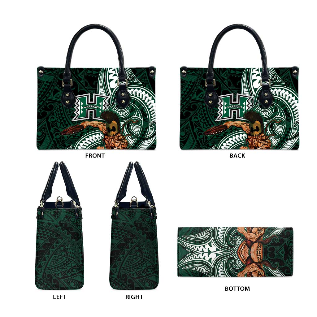 Hawaii Ikaika Warrior Football Leather Bag Polynesian Tribal Tattoo - Polynesian Pride