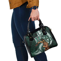 Hawaii Ikaika Warrior Football Shoulder Handbag Polynesian Tribal Tattoo - Polynesian Pride