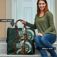 Hawaii Ikaika Warrior Football Travel Bag Polynesian Tribal Tattoo - Polynesian Pride