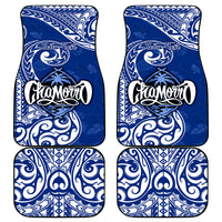 Personalised Hafa Adai Guam History and Chamorro Heritage Day Car Mats Blue Latte Stone LT05 Blue - Polynesian Pride