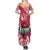 Personalised Hafa Adai Guam History and Chamorro Heritage Day Family Matching Summer Maxi Dress and Hawaiian Shirt Red Latte Stone LT05 - Polynesian Pride