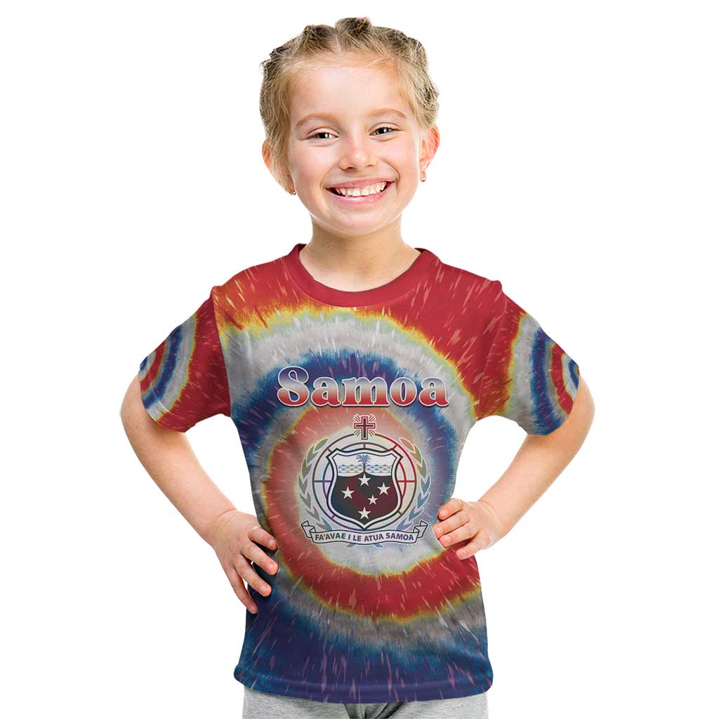 Samoa Kid T Shirt Tie Dye Unique Style