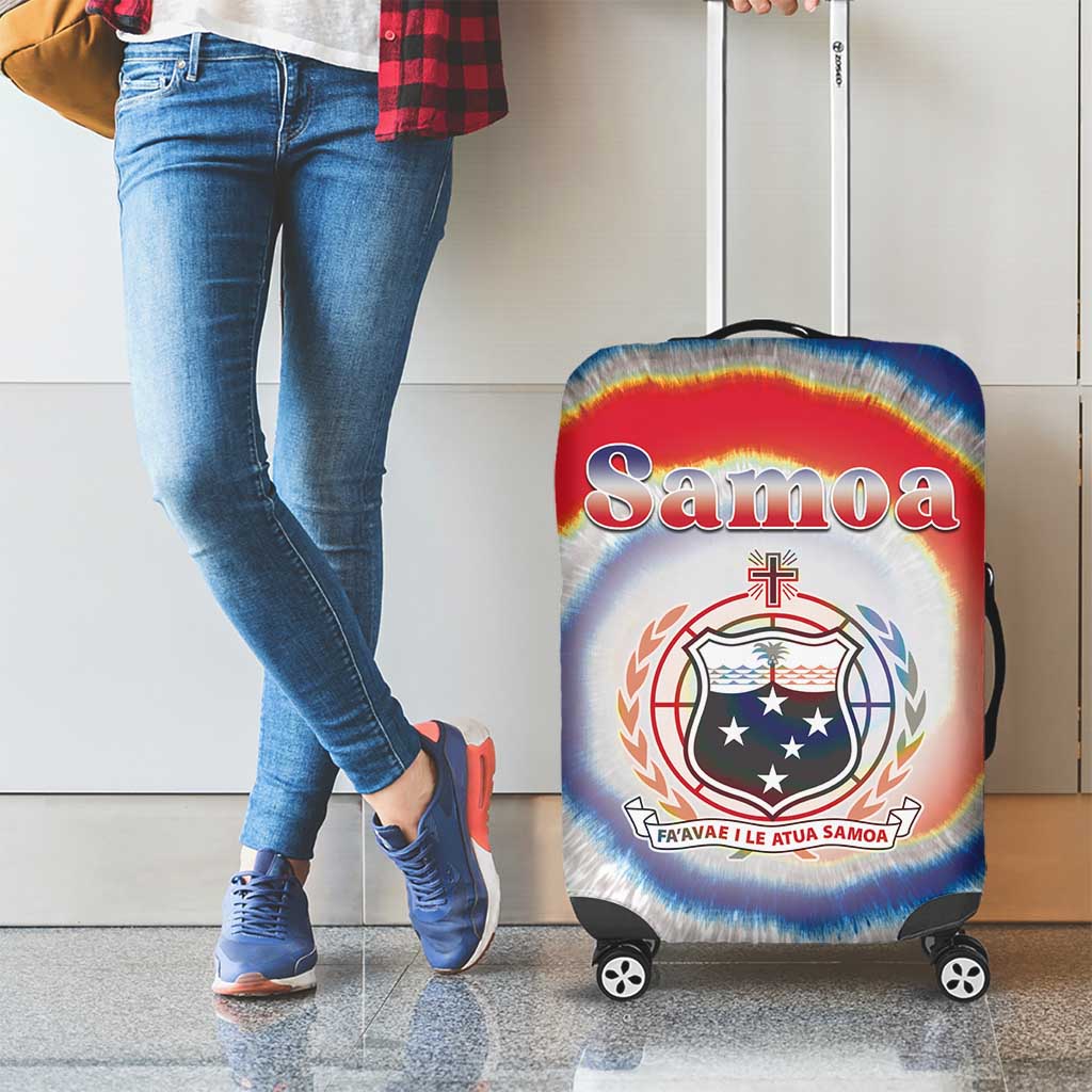 Samoa Luggage Cover Tie Dye Unique Style