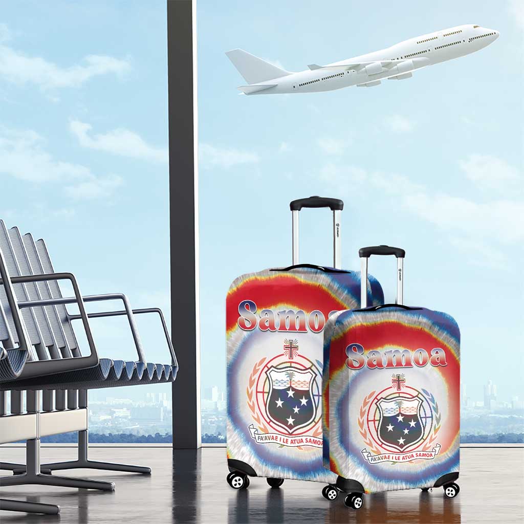 Samoa Luggage Cover Tie Dye Unique Style