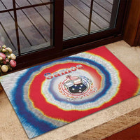 Samoa Rubber Doormat Tie Dye Unique Style