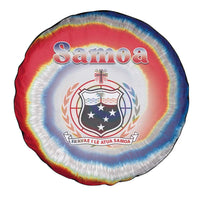 Samoa Spare Tire Cover Tie Dye Unique Style
