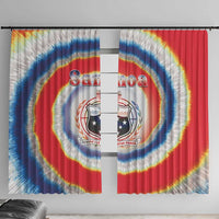 Samoa Window Curtain Tie Dye Unique Style