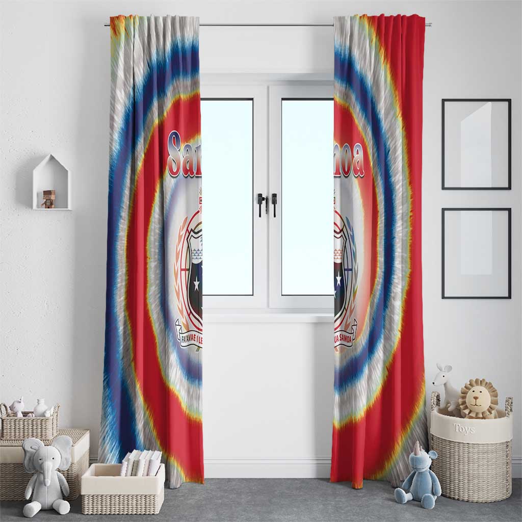 Samoa Window Curtain Tie Dye Unique Style