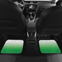 New Zealand Car Mats Poutama Mix Green Taniko Inspired Art LT05