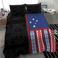 Samoa Flag Bedding Set Ula Fala With Samoan Siapo LT05 - Polynesian Pride