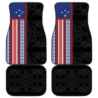 Samoa Flag Car Mats Ula Fala With Samoan Siapo - Polynesian Pride