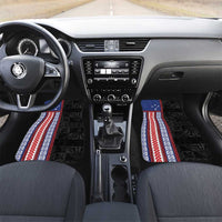 Samoa Flag Car Mats Ula Fala With Samoan Siapo - Polynesian Pride