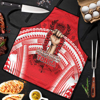 Tonga Rugby Mate Ma'a Apron Tongan Pride Unique Style LT05 Red - Polynesian Pride