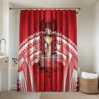 Tonga Rugby Mate Ma'a Bathroom Set Tongan Pride Unique Style - Polynesian Pride