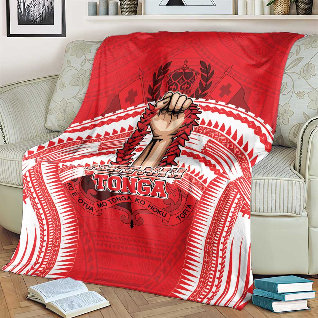Tonga Rugby Mate Ma'a Blanket Tongan Pride Unique Style LT05 - Polynesian Pride