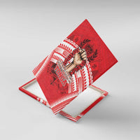 Tonga Rugby Mate Ma'a Canvas Wall Art Tongan Pride Unique Style LT05 With Frame Red - Polynesian Pride