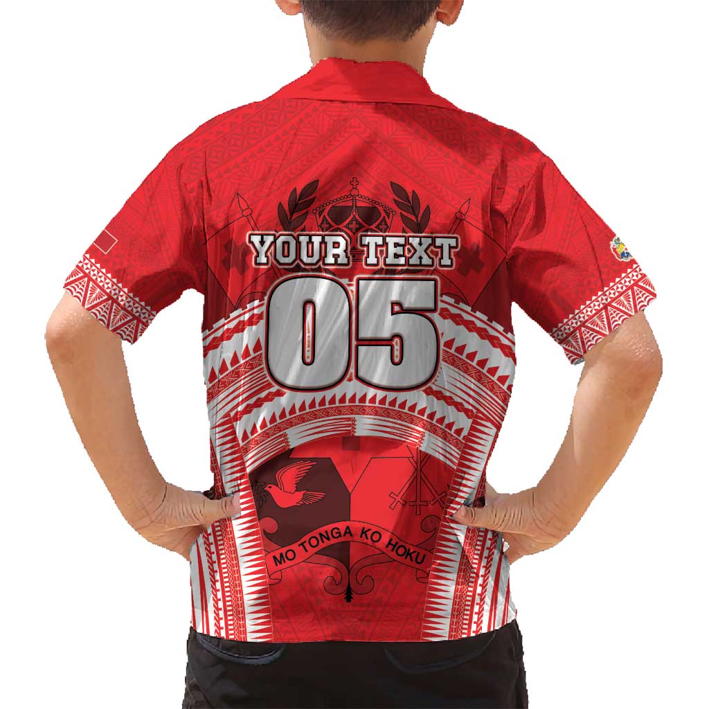 Custom Tonga Rugby Mate Ma'a Family Matching Long Sleeve Bodycon Dress and Hawaiian Shirt Tongan Pride Unique Style - Polynesian Pride