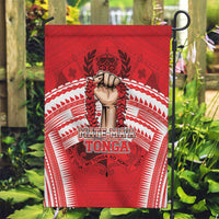 Tonga Rugby Mate Ma'a Garden Flag Tongan Pride Unique Style LT05 Garden Flag Red - Polynesian Pride