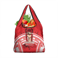 Tonga Rugby Mate Ma'a Grocery Bag Tongan Pride Unique Style LT05 1-pack One Size Red - Polynesian Pride