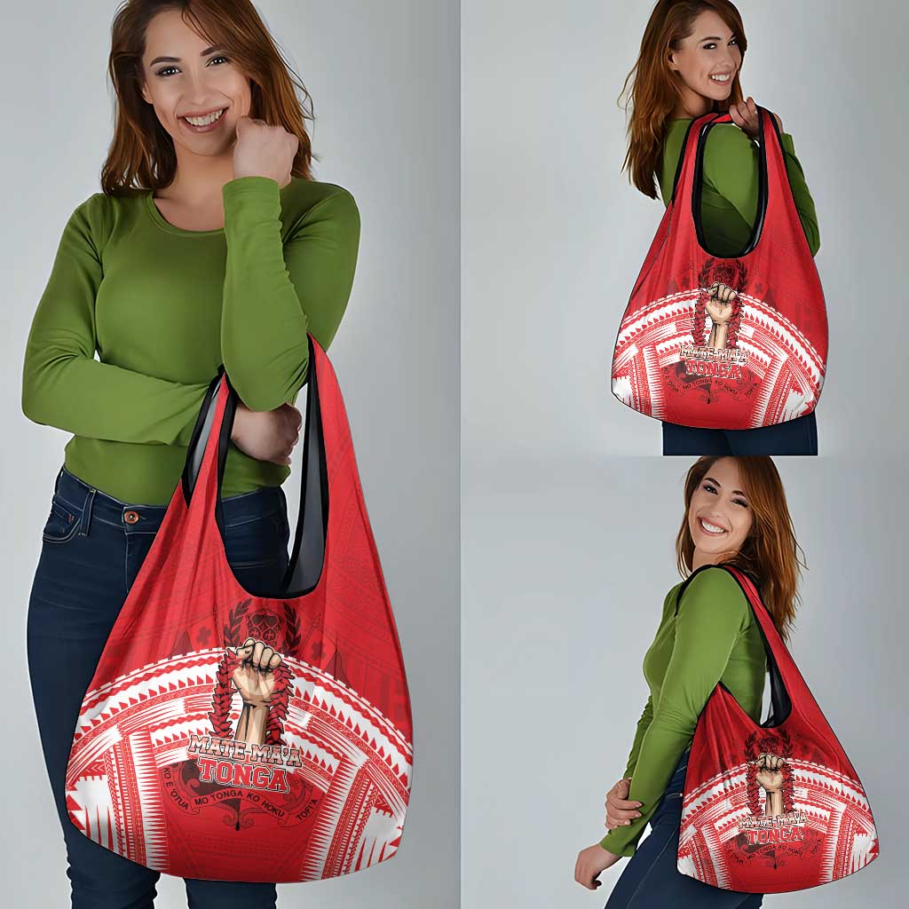 Tonga Rugby Mate Ma'a Grocery Bag Tongan Pride Unique Style LT05 - Polynesian Pride