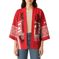 Custom Tonga Rugby Mate Ma'a Kimono Tongan Pride Unique Style LT05 - Polynesian Pride