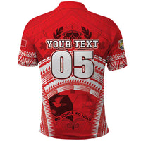 Custom Tonga Rugby Mate Ma'a Polo Shirt Tongan Pride Unique Style LT05 - Polynesian Pride