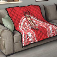 Tonga Rugby Mate Ma'a Quilt Tongan Pride Unique Style LT05 - Polynesian Pride