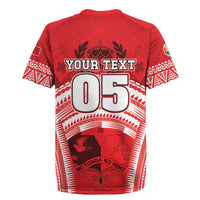 Custom Tonga Rugby Mate Ma'a Rugby Jersey Tongan Pride Unique Style LT05 - Polynesian Pride