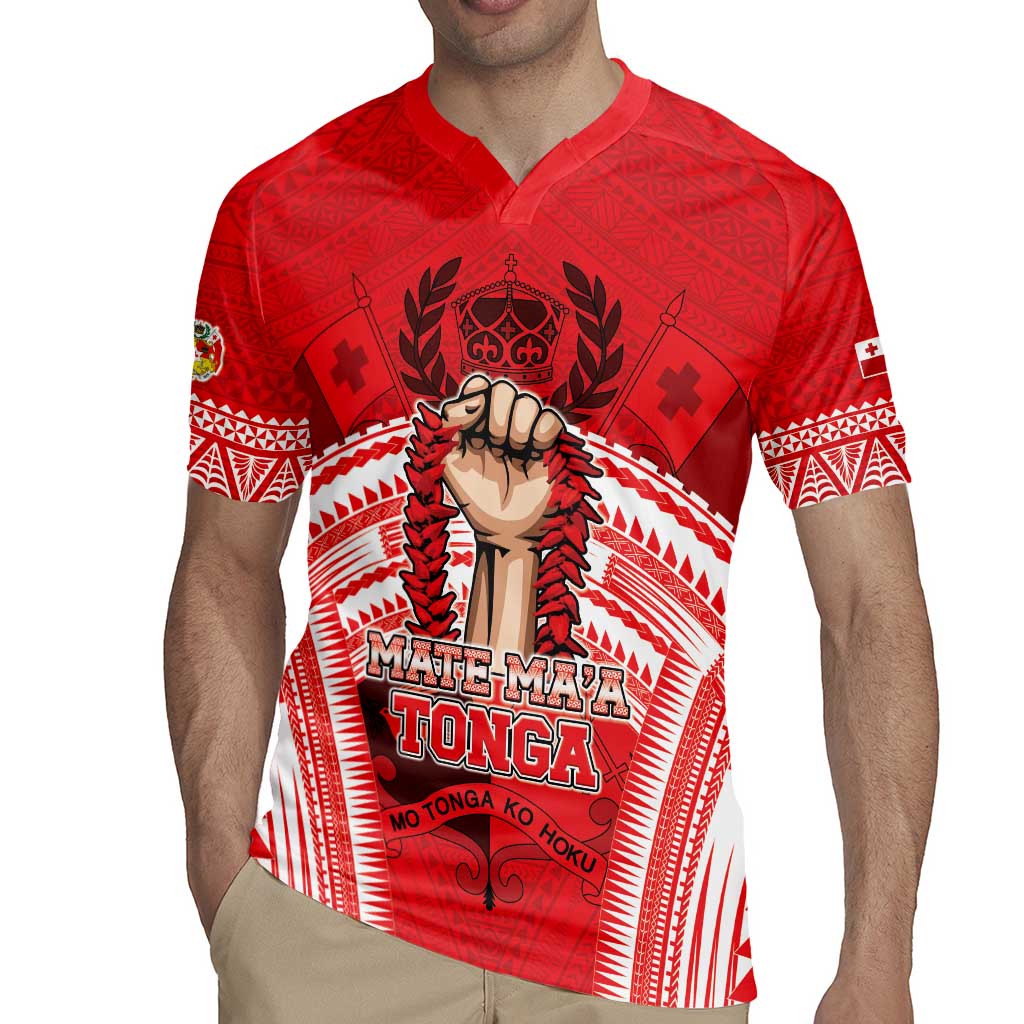 Custom Tonga Rugby Mate Ma'a Rugby Jersey Tongan Pride Unique Style LT05 - Polynesian Pride