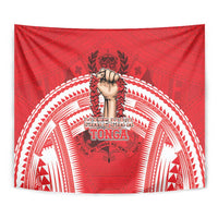 Tonga Rugby Mate Ma'a Tapestry Tongan Pride Unique Style LT05 - Polynesian Pride