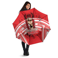 Tonga Rugby Mate Ma'a Umbrella Tongan Pride Unique Style LT05 - Polynesian Pride