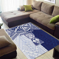 Northern Mariana Islands And Guam Area Rug Latte Stone With Tribal Pattern