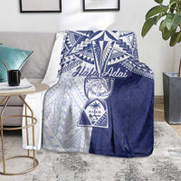 Northern Mariana Islands And Guam Blanket Latte Stone With Tribal Pattern