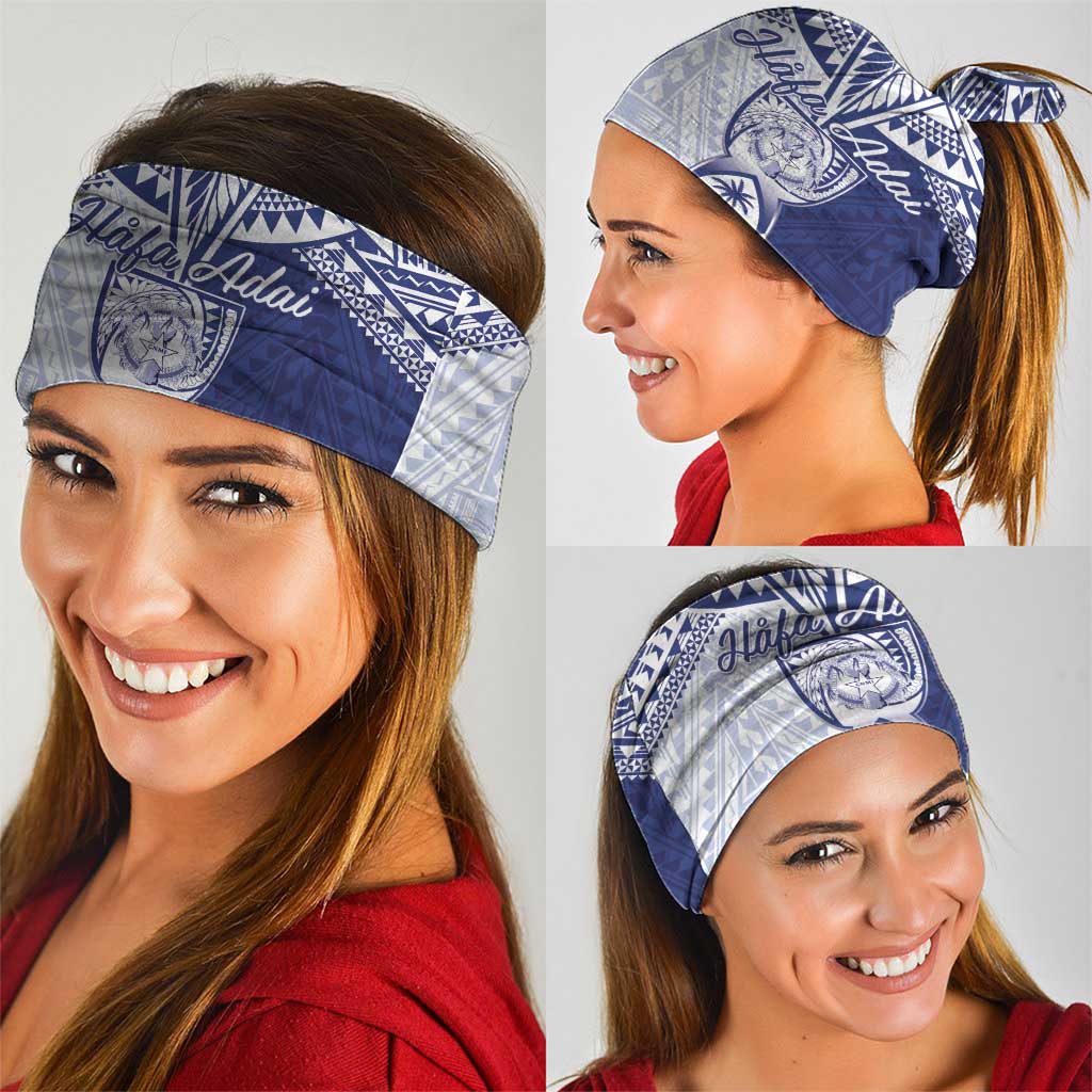 Northern Mariana Islands And Guam Neck Gaiter Latte Stone With Tribal Pattern