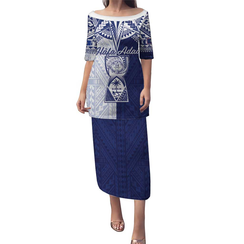 Personalised Northern Mariana Islands And Guam Puletasi Latte Stone With Tribal Pattern