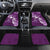 Fibromyalgia Awareness Car Mats Polynesian Purple Ribbon