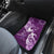 Fibromyalgia Awareness Car Mats Polynesian Purple Ribbon