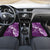 Fibromyalgia Awareness Car Mats Polynesian Purple Ribbon