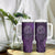 New Zealand Dream Catcher Tumbler With Handle Maori Koru Pattern Purple Version