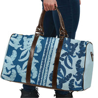 Hawaii Pua Kenikeni Lei Travel Bag With Lau Maia Royal Blue