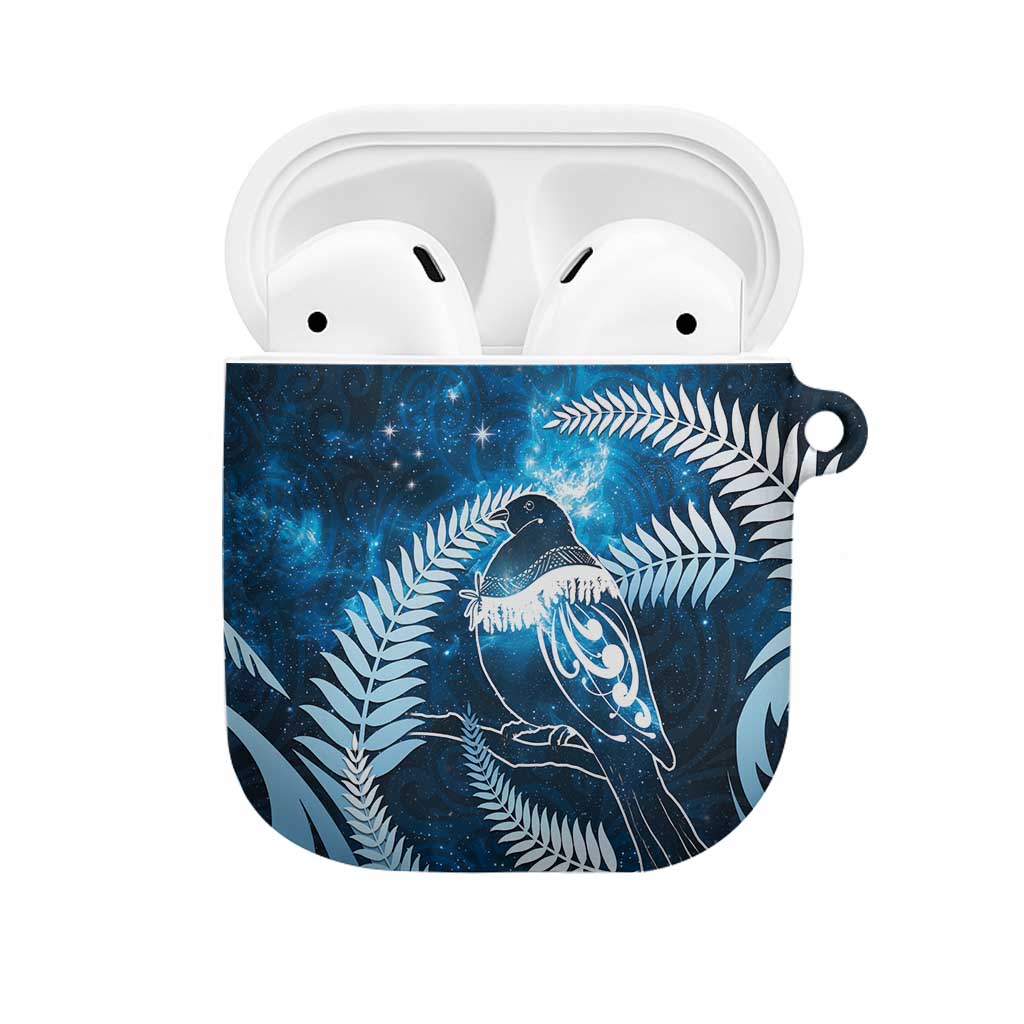 New Zealand Matariki AirPods Case Pigeon Kereru Maori Fern Art