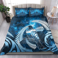 New Zealand Matariki Bedding Set Pigeon Kereru Maori Fern Art LT05 - Polynesian Pride