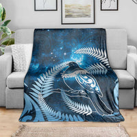 New Zealand Matariki Blanket Pigeon Kereru Maori Fern Art LT05 - Polynesian Pride
