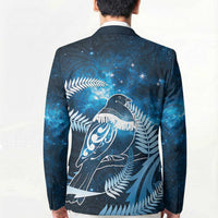 New Zealand Matariki Blazer Pigeon Kereru Maori Fern Art LT05 - Polynesian Pride